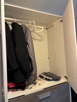 Mueble juvenil cama abatible + armario