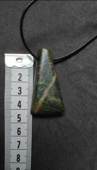 Colgante Jade Hacha México/ Prehispánico