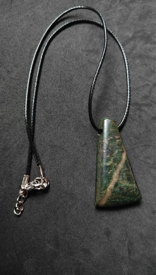 Colgante Jade Hacha México/ Prehispánico