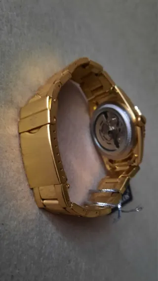 Orologio Bellos Automatico Uomo Oro Bianco