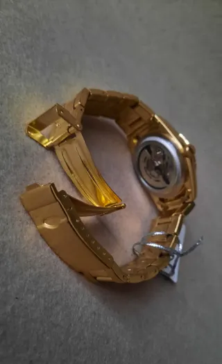 Orologio Bellos Automatico Uomo Oro Bianco