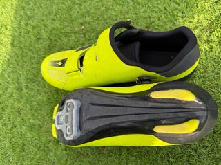 Botas Ciclismo Amarillo Neón