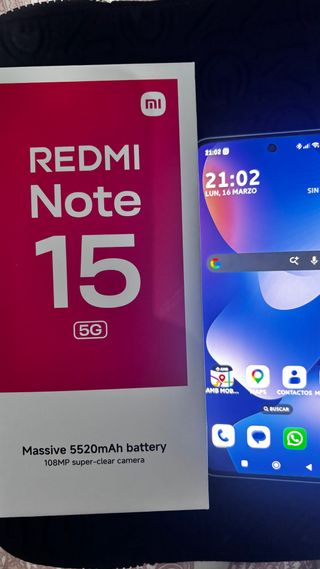 Movil Xiaomi REDMI Note 15 5G