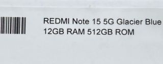 Movil Xiaomi REDMI Note 15 5G