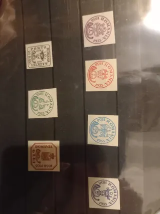 francobolli Romania 1933-1935