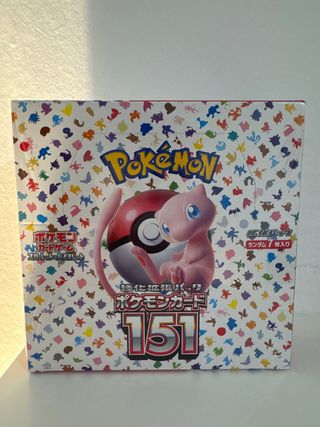 Caja Pokémon 151 Scarlet & Violet