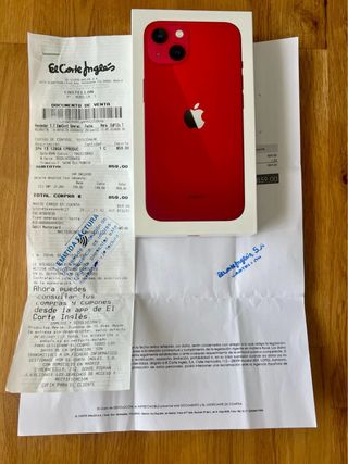 iPhone 13 Rojo 128GB