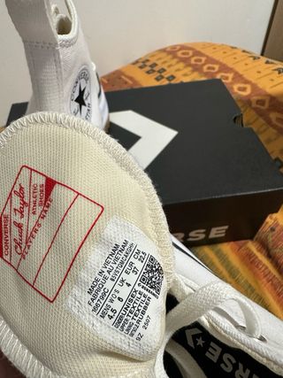 Converse Run Star Hike Blancas Talla 37