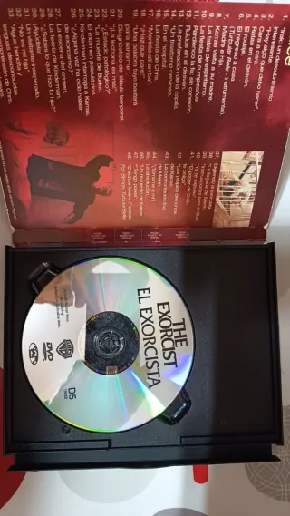 Lote 7 DVDs: El Exorcista, King Kong, Braveheart..