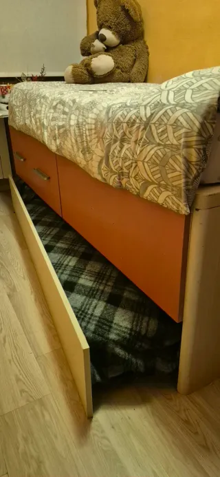 Cama nido con cajones