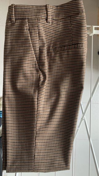Pantaloni ZARA fantasia pied de poule
