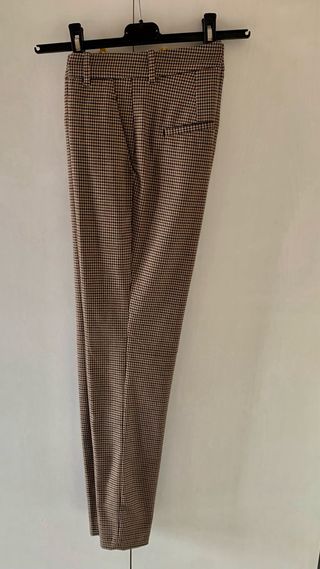 Pantaloni ZARA fantasia pied de poule