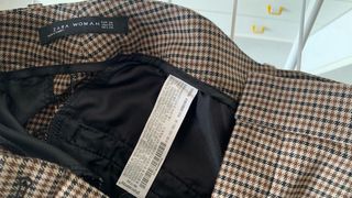 Pantaloni ZARA fantasia pied de poule