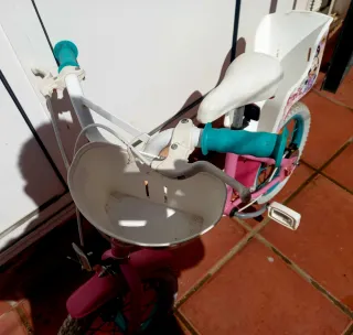 Bicicleta infantil Minnie Mouse rosa