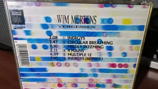 Wim Mertens. CD. Vergessen.