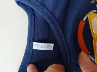 Canotta bimbo blu 3 anni Hamburger