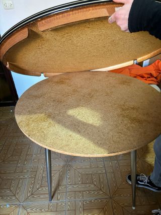 Mesa camilla redonda