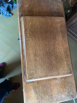 Máquina de coser Singer antigua de mesa