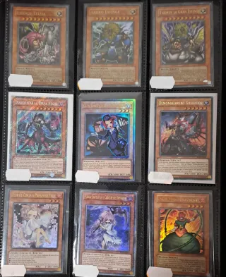 Colección cartas Yu-Gi-Oh! Mago Oscuro