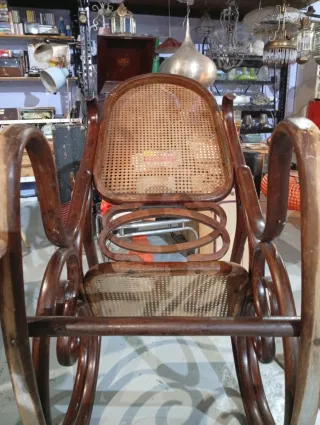 Mecedora Alejandro delgado año 1900