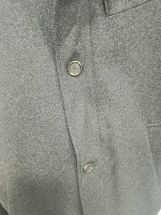 Abrigo Zara Hombre Talla XL Gris