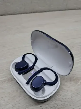 Auriculares Deportivos Inalámbricos Azul/Blanco