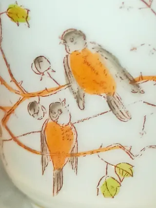 Antigua Taza de porcelana A.Cortina - Bilbao