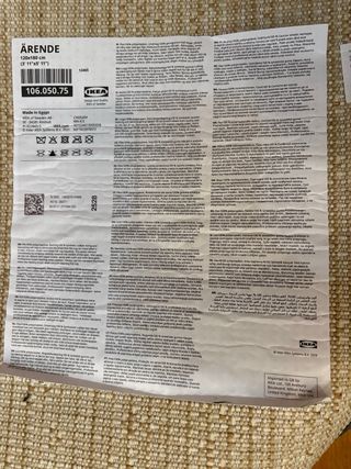 Alfombra blanca pelo suave