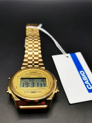 Reloj Casio Vintage Dorado Nuevo