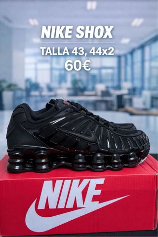 Zapatillas Nike Shox Talla 45