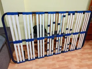 Somier Metálico y Madera