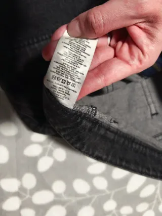 Minifalda vaquera negra Green Coast T.38