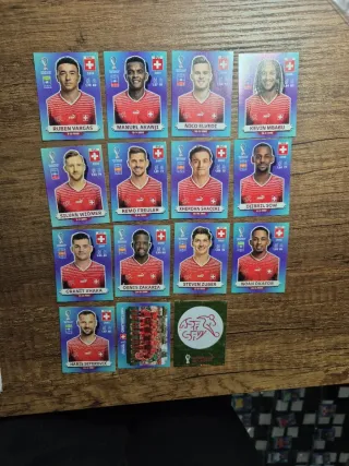 Pegatinas Suiza Mundial 2022