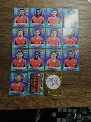 Pegatinas Suiza Mundial 2022