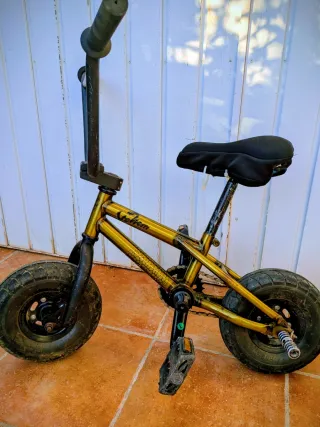 Mini Bici BMX Dorada