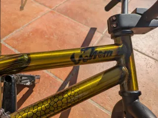 Mini Bici BMX Dorada