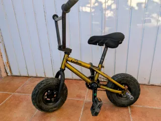 Mini Bici BMX Dorada