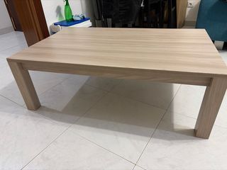 Mesa de centro madera clara