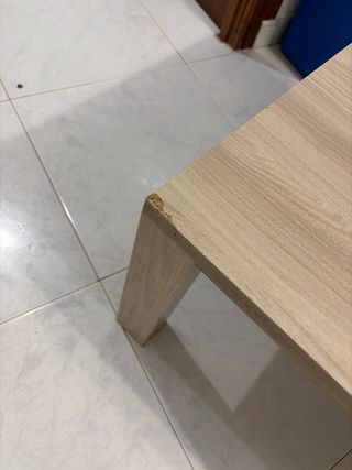 Mesa de centro madera clara