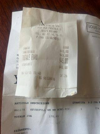 Louis Vuitton Monogram Tote Bag