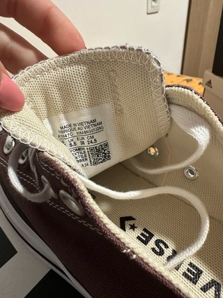 Converse Bajas Granate Plataforma