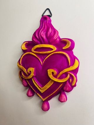 Sacro Cuore Decorazione Murale Artigianale