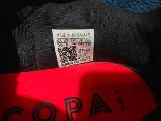 Botas de fútbol Adidas Copa Talla 38