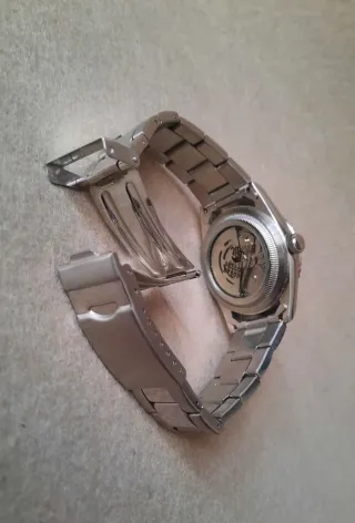 Orologio Bellos Automatico Uomo Nero Argento