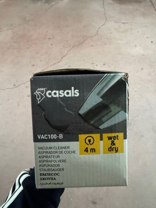 Aspirador Coche Casals VAC 100-B 12V