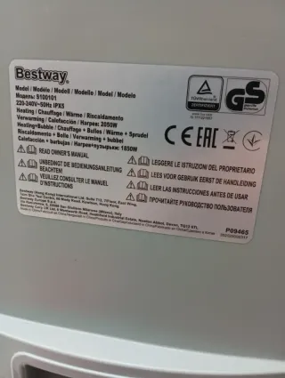 Motore per jacuzzi Bomba per spa Bestway