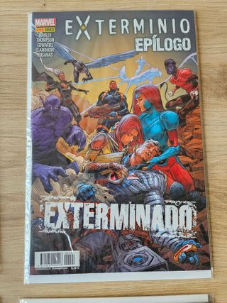 Lote Exterminio grapa Panini Marvel X-Men