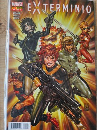 Lote Exterminio grapa Panini Marvel X-Men