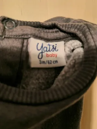 4 Conjuntos bebé estampado 3 meses