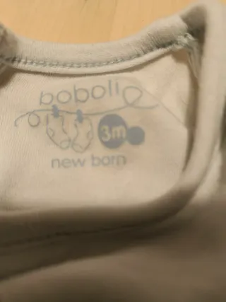 4 Conjuntos bebé estampado 3 meses